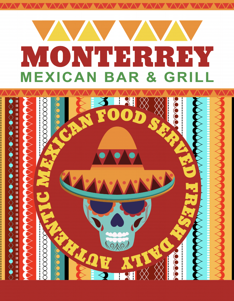 MMBG Sizzling Fajita Menu - Monterrey Mexican Bar & Grill