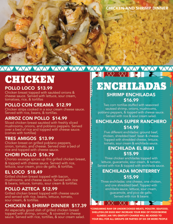 Chicken and Enchiladas